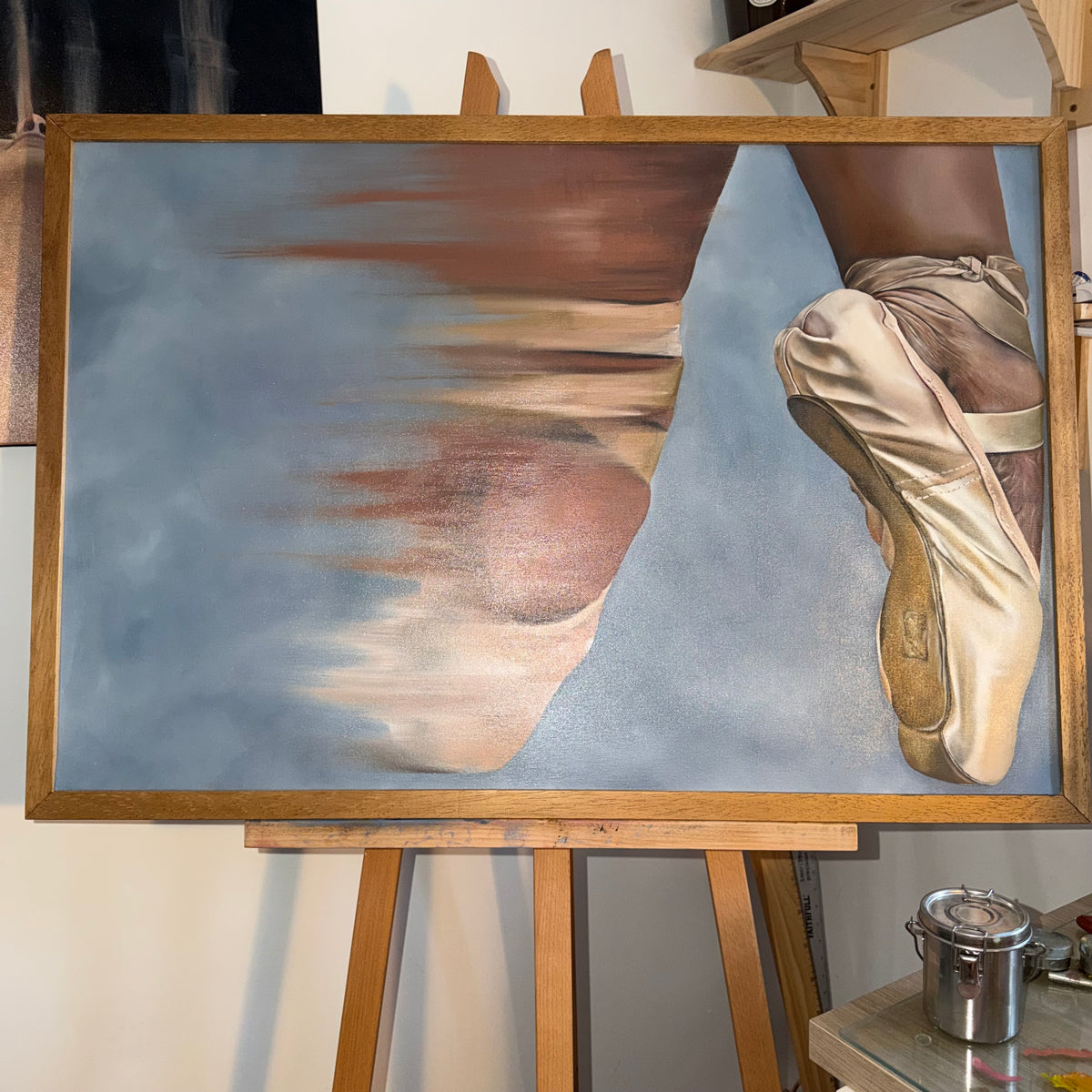 “The Grace in Collapse” Original Painting - 24x36 inch