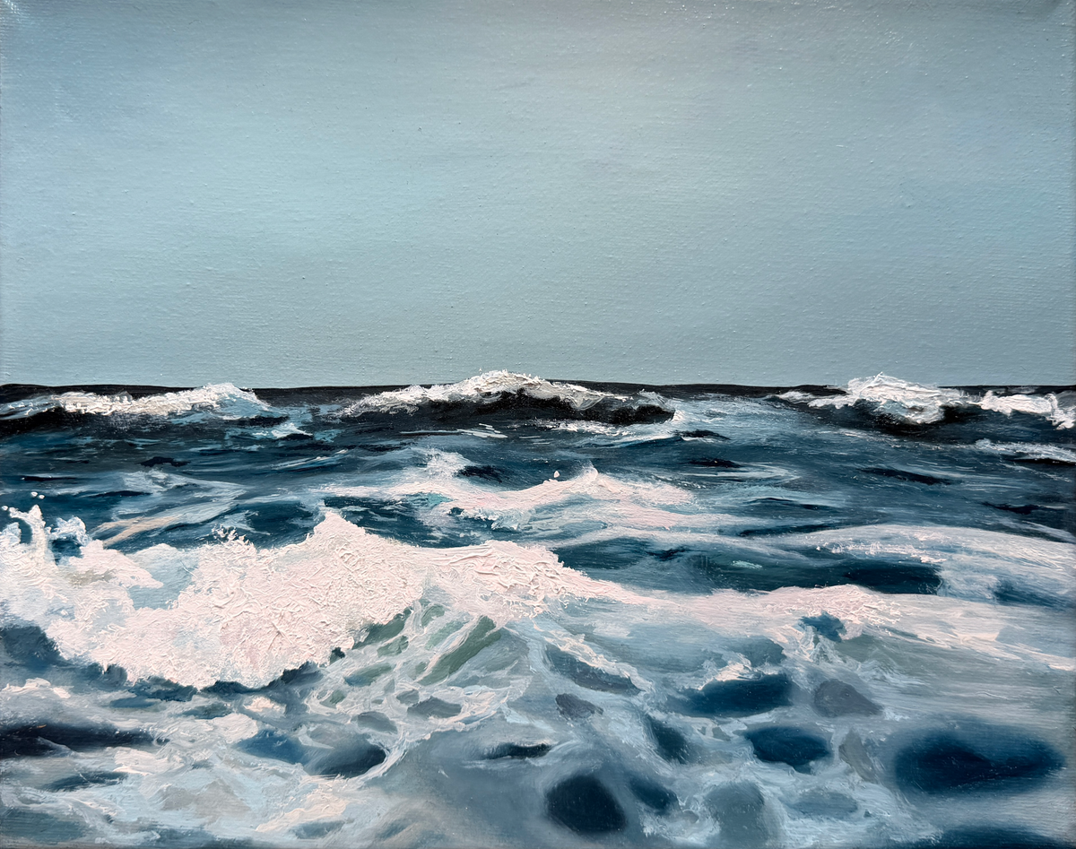 “Seascape II” Original Painting - 9x12 inch